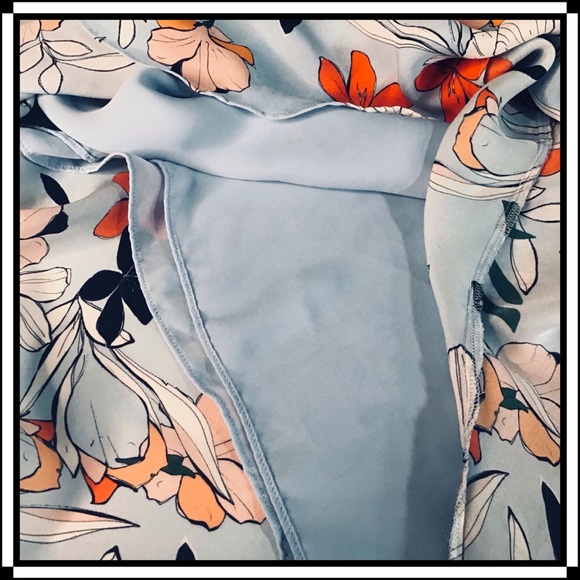 PARKER Demi SILK High-Low Floral Print Wrap Dress - Picture 7 of 16